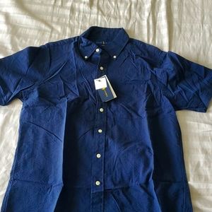 Polo Ralph Lauren Seeksucker Navy shirt